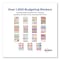 Avery Budgeting Planner Stickers, Budget Theme, Assorted Colors, PK1224, 1224PK 6788 - alternate 7